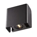 SLV LED Außenwandleuchte MANA OUT, 12W, 60°, 3000K, 325lm, IP65, dimmbar, anthrazit
