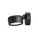 SLV LED Außenstrahler ESKINA SPOT CCT, IP65 IK02, 14.5W 3000/4000K 95°, verstellbar, dimmbar, anthrazit, ohne Sensor
