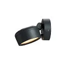 SLV LED Außenstrahler ESKINA SPOT SENSOR CCT, IP54 IK02, 14.5W 3000/4000K 95°, verstellbar, dimmbar, anthrazit, mit Sensor
