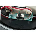SLV Outdoor LED Sockelleuchte ESKINA 30 POLE CCT, IP65 IK04, 14.5W 3000/4000K 95°, mit IP44-Steckerkabel, dimmbar, anthrazit