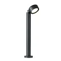 SLV Outdoor LED Stehleuchte ESKINA 80 POLE CCT, IP65 IK02, 14.5W 3000/4000K 95°, drehbar + neigbar, dimmbar, anthrazit