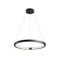 SLV LED Pendant luminaire ONE 60 DALI LED, 25W, 3000/4000K, 1400/1500lm, black