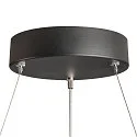 SLV LED Pendant luminaire ONE 60 DALI LED, 25W, 3000/4000K, 1400/1500lm, black