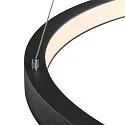 SLV LED Pendant luminaire ONE 60 DALI LED, 25W, 3000/4000K, 1400/1500lm, black
