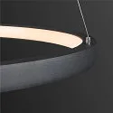 SLV LED Pendant luminaire ONE 60 DALI LED, 25W, 3000/4000K, 1400/1500lm, black