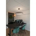 SLV LED Pendant luminaire ONE 60 DALI LED, 25W, 3000/4000K, 1400/1500lm, black