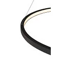 SLV LED Pendant luminaire ONE 80 DALI LED, 35W, 3000/4000K, 2000/2200lm, black
