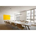SLV LED Pendant luminaire ONE 80 DALI LED, 35W, 3000/4000K, 2000/2200lm, white