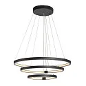 LED Pendant luminaire ONE TRIO DALI LED, 65W, 3000/4000K, 3900/4200lm, black