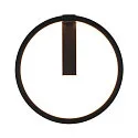 LED Wandleuchte ONE 40 DALI, 14W 3000/4000K 720/770lm, DALI dimmbar, Schwarz