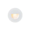 SLV LED Wall recessed luminaire WORO LED, 1,1W, 3000K, 50lm, white