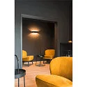 SLV LED Wall luminaire LOGS IN L LED, 19W, Dim-To-Warm, 19W, 2000-3000K, 1100lm, black/gold