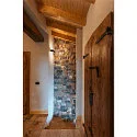 SLV LED Wall luminaire LOGS IN L LED, 19W, Dim-To-Warm, 19W, 2000-3000K, 1100lm, black/gold