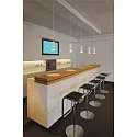 Pendant luminaire ASTINA QPAR51, GU10, white