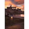 SLV Outdoor LED Stehleuchte FLATT POLE, IP65 IK03, eckig, 100cm, 10W 3000/4000K (CCT Switch), offenes Kabelende, anthrazit