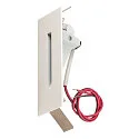 LED Wandeinbauleuchte NOTAPO, 3000K, 6lm, weiß, 10.5cm