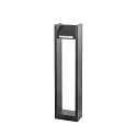 SLV LED Standleuchte / Wegeleuchte QUAD POLE, IP65 IK02, 18W 3000K 1550lm 100°, schwenkbar 180°, schaltbar, anthrazit