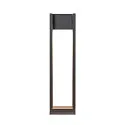 SLV LED Standleuchte / Wegeleuchte QUAD POLE, IP65 IK02, 18W 3000K 1550lm 100°, schwenkbar 180°, schaltbar, anthrazit