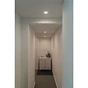LED Ceiling recessed luminaire SENSER 12 LED, square, 440lm, IP20, white, 3000K