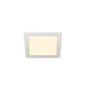 LED Deckeneinbauleuchte SENSER 18 DL, eckig, 9,7W, 820lm, IP20, weiß, 3000K
