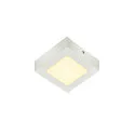 LED Wand-/Deckenleuchte SENSER 12 CW, eckig, IP20, weiß, 8.2W 3000K