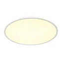 SLV LED Deckenleuchte PANEL 60 DALI LED, rund, 42W, 110°, 4000K, 3350lm, weiß