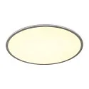 SLV LED Deckenleuchte PANEL 60 DALI LED, rund, 42W, 110°, 4000K, 3350lm, grau
