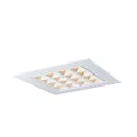 LED Ceiling recessed luminaire LED PAVONO 600x600, 100°, UGR 16, white, 3000K, 3200lm