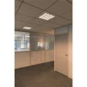 LED Ceiling recessed luminaire LED PAVONO 600x600, 100°, UGR 16, white, 3000K, 3200lm