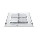 SLV LED Ceiling recessed luminaire LED PAVONO 600x600, 100°, UGR 16, white, 4000K, 3350lm