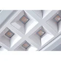 SLV LED Ceiling recessed luminaire LED PAVONO 600x600, 100°, UGR 16, white, 4000K, 3350lm