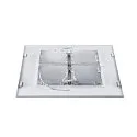 LED Deckeneinbauleuchte LED PAVONO 620x620, 100°, UGR 16, weiß, 3000K, 3200lm