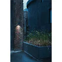 SLV Premium-LED Outdoor Wandleuchte ENOLA SQUARE SINGLE CCT, IP65 IK02, Größe M, 10W 3000/4000K 720/820lm 38°, CRi>90, Anthrazit
