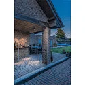 SLV Premium-LED Outdoor Ceiling luminaire ENOLA SQUARE CCT, IP65 IK02, M-size, 10W 3000 / 4000K 700 / 800lm 38°, CRi>90, anthracite