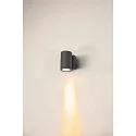 SLV Premium-LED Outdoor Wall luminaire ENOLA ROUND SINGLE CCT, IP65 IK02, M-size, 10W 3000 / 4000K 720 / 820lm 38°, CRi>90