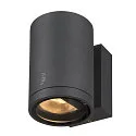 SLV Premium-LED Outdoor Wall luminaire ENOLA ROUND SINGLE CCT, IP65 IK02, M-size, 10W 3000 / 4000K 720 / 820lm 38°, CRi>90