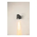SLV Premium-LED Outdoor Wall luminaire ENOLA ROUND SINGLE CCT, IP65 IK02, M-size, 10W 3000 / 4000K 720 / 820lm 38°, CRi>90
