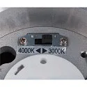 SLV Premium-LED Outdoor Deckenleuchte ENOLA ROUND CCT, IP65 IK02, Größe S, 9W 3000/4000K 510/580lm 38, CRi>90, Anthrazit