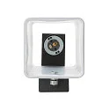SLV Wandleuchte QUADRASS Indoor, E27, schwarz
