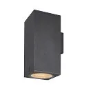 Premium-LED Outdoor Wandleuchte ENOLA SQUARE UP/DOWN CCT, IP65 IK02, Größe L, 53W 3000/4000K 5400/6000lm 30°, CRi>90