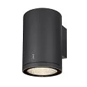 SLV Premium-LED Outdoor Wall luminaire ENOLA ROUND SINGLE CCT, IP65 IK02, L-size, 35W 3000 / 4000K 3100 / 3400lm 38°, CRi>90