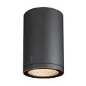 Premium-LED Outdoor Deckenleuchte ENOLA ROUND CCT, IP65 IK02, Größe L, 35W 3000/4000K 2500/2800lm 38, CRi>90, Anthrazit