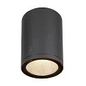 SLV Premium-LED Outdoor Deckenleuchte ENOLA ROUND CCT, IP65 IK02, Größe L, 35W 3000/4000K 2500/2800lm 38, CRi>90, Anthrazit