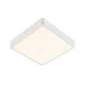 Outdoor LED Wand-/Deckenleuchte AINOS SQUARE SENSOR, IP65, 30 x 30cm, 18W 3000/4000K (CCT Switch) 1300lm, weiß / opal