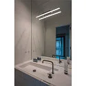 SLV LED Spiegelleuchte GLENOS® 60, CCT switch, 12W 3000/4000K 1170lm 120°, Schwarz