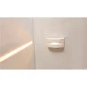SLV LED Außenleuchte OUT-BEAM FRAME CW Wand-/Deckenleuchte, 3000K, 60lm, IP55, weiß