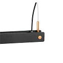 SLV LED Pendelleuchte NOYA PD PHASE, CCT switch, 2700/3000K, 1861/2025lm, IP20, schwarz