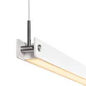 SLV LED Pendelleuchte NOYA PD PHASE, CCT switch, 2700/3000K, 1861/2025lm, IP20, weiß