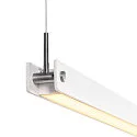 SLV LED Pendelleuchte NOYA PD PHASE, CCT switch, 2700/3000K, 1861/2025lm, IP20, weiß