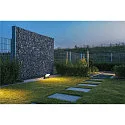 SLV LED Boden-Aufbauleuchte L-LINE OUT 30, IP65 IK02, L-Form 50cm, 11.5W 3000/4000K (CCT Switch) 780/800lm, Anthrazit, 30cm